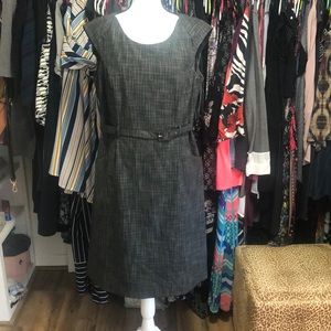 women’s career dress. Black/gray size 12.